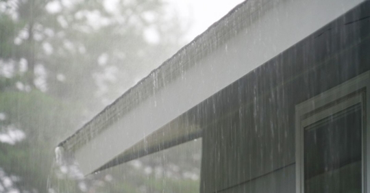 rain on home